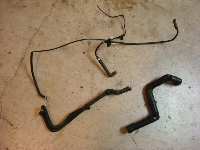 FS VR6 intake mani w/shift rod, hoses, vacuum lines, ect. and snow