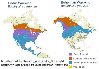 map of canada and us border. Range Maps Comparison: