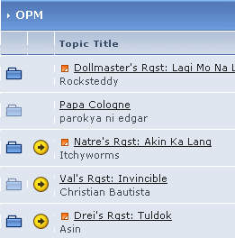 screenshot of the streamcast forum