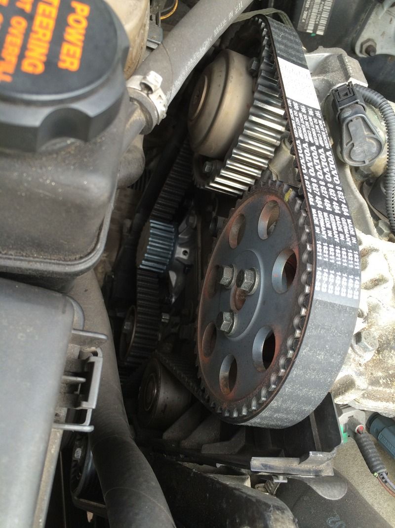 volvo t5 timing belt replacement