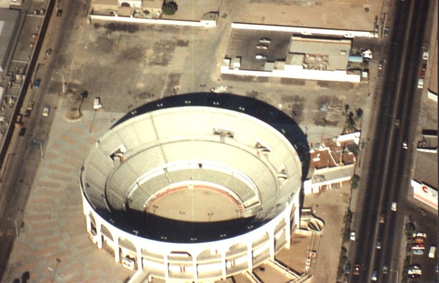  here is the Plaza de Toros Calafia in Mexicali, Baja California Mexico.