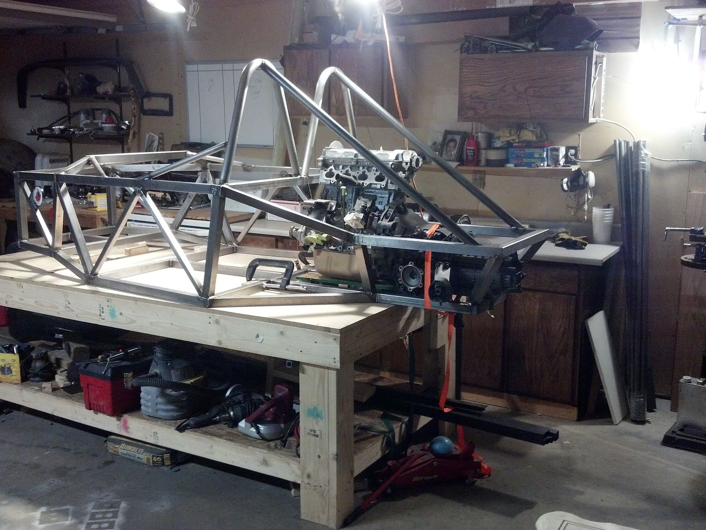 Midengine tube chassis build...