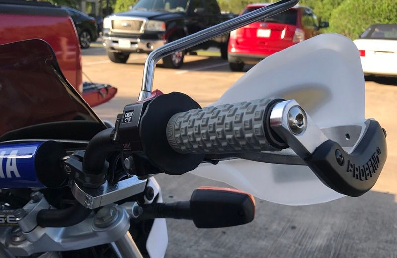 Hand guards TW200 Forum