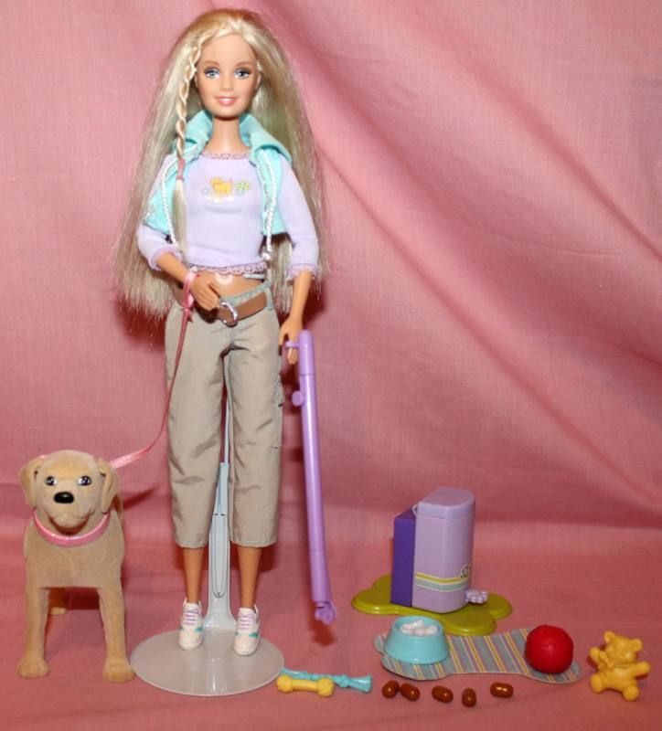 BARBIE & TANNER POOP & SCOOP PLAYSET. Complete. Loose eBay