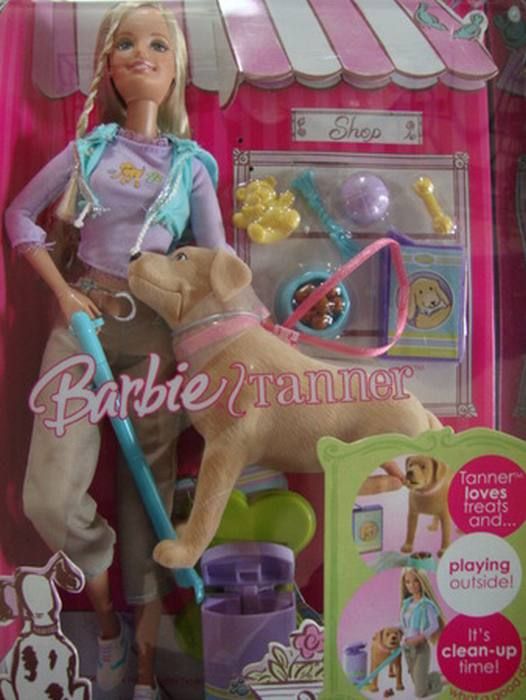 BARBIE & TANNER POOP & SCOOP PLAYSET. Complete. Loose eBay