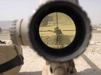 I raq Insurgent about to meet his maker courtesy of a US Sniper