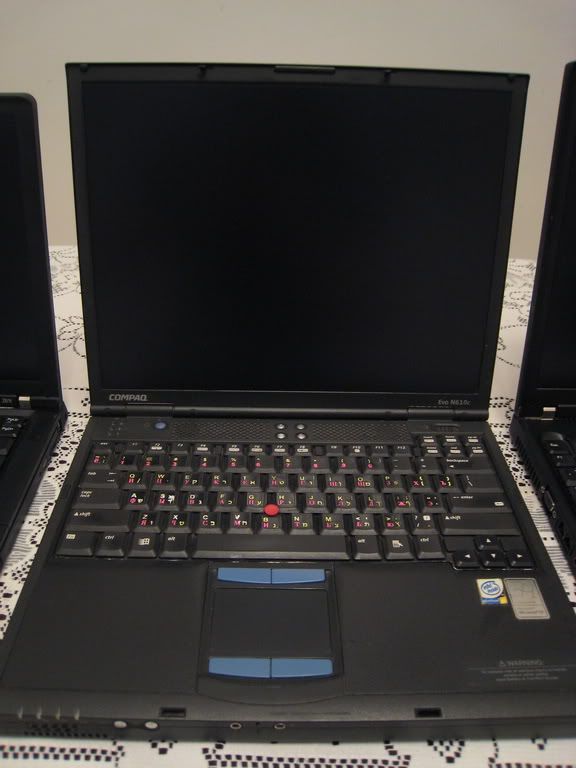 compaq evo n610c laptop. The laptop is a Compaq Evo