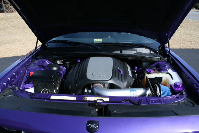 Plum crazy engine dress up Dodge Challenger Forum Challenger & SRT8