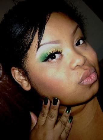 gold bronze makeup. Makeup Geek • View topic - Gold, Bronze, amp; Green Holiday Look!