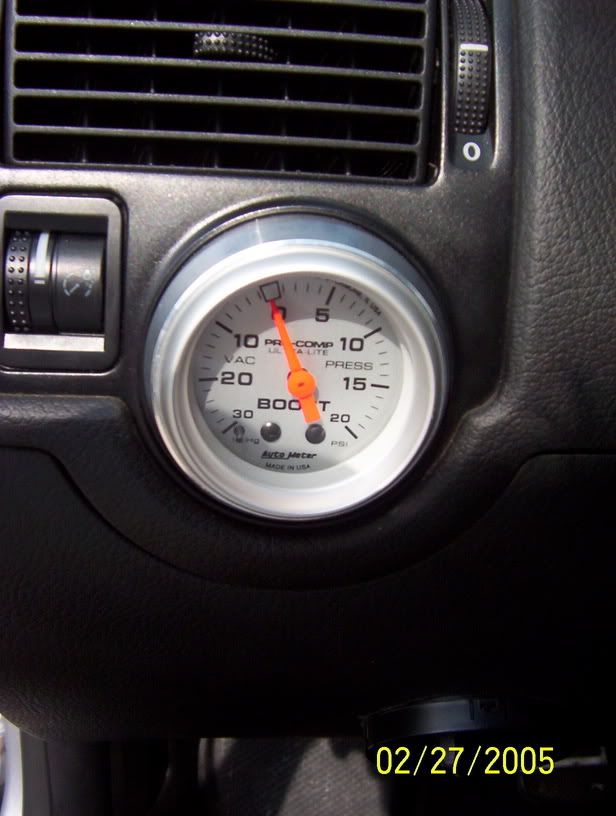 installed my boost gauge... VW Vortex Volkswagen Forum