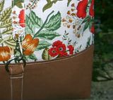 Silk and Linen slouch bag