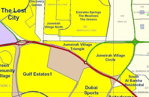 Dubai+map+pdf