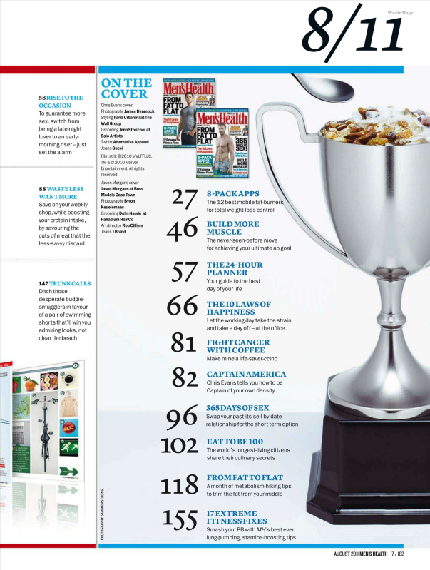 Men's Health - August 2011 (UK) Men's Health - August 2011 (UK)