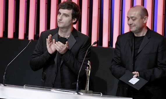 Greek Film Prizes 2008, Alexandros Avranas (L), Nikos Sekeris (R)