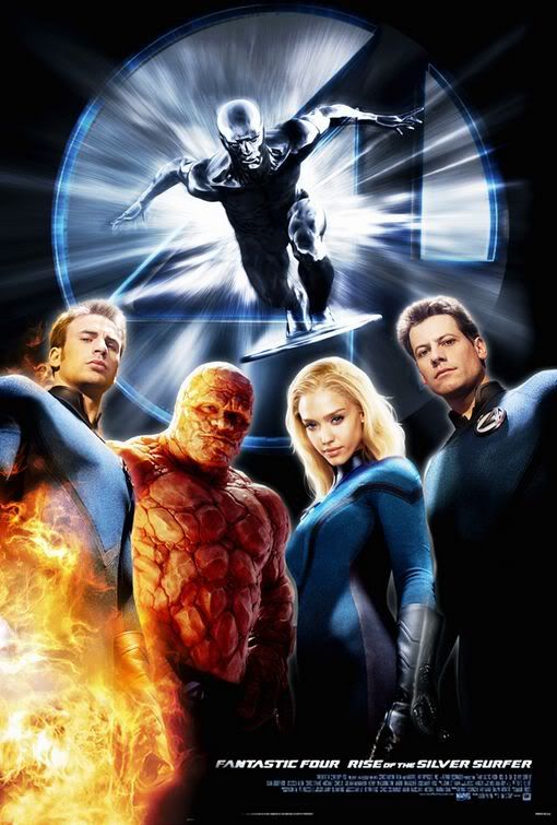 Fantastic Four: Rise of the Silver Surfer, Poster