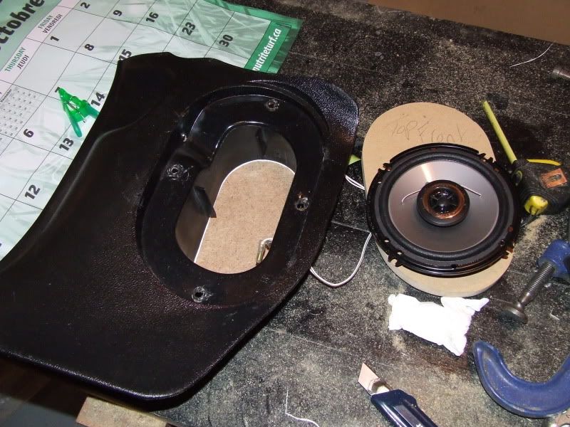 Making fresh air vents into speaker boxes...