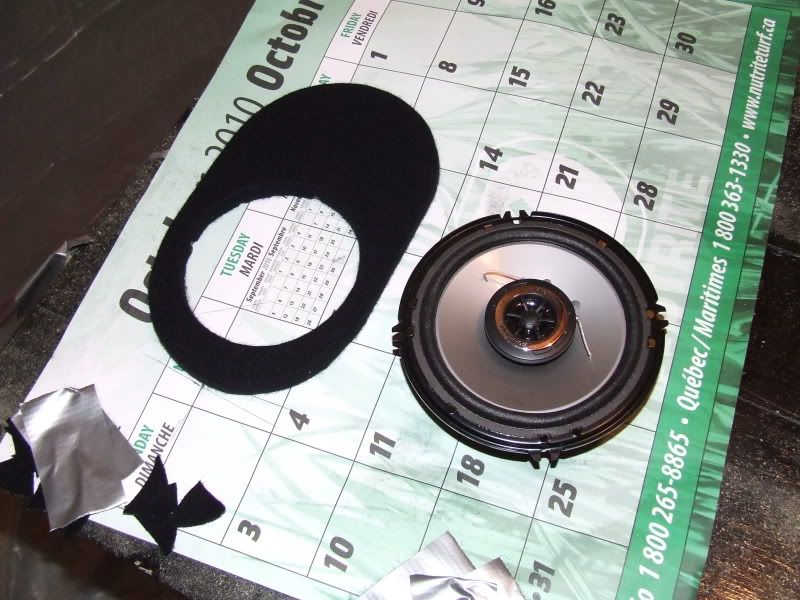 Making fresh air vents into speaker boxes...