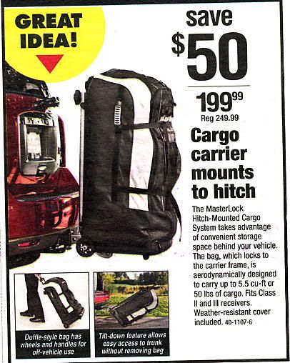 cargo bag canadian tire