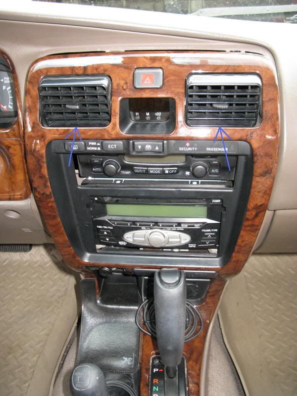 2000 toyota 4runner radio removal #4