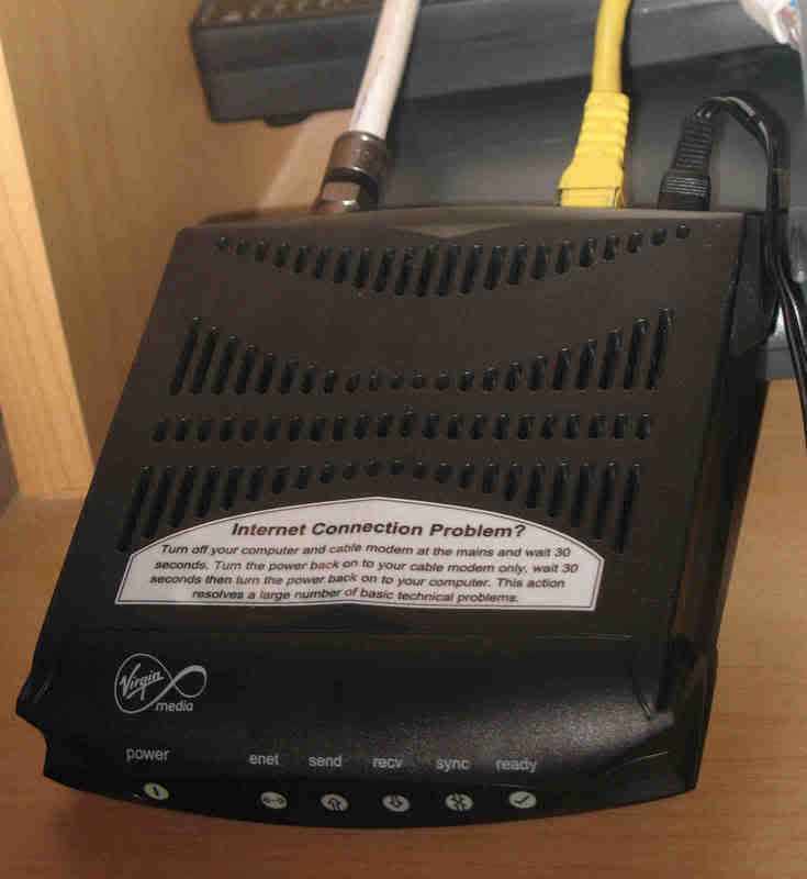 Virgin Media Swap Modem 27