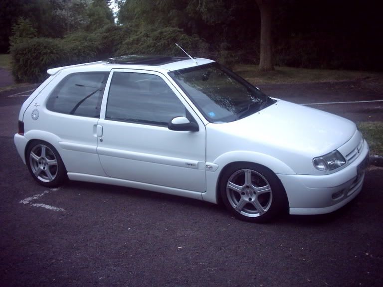 white saxo vts