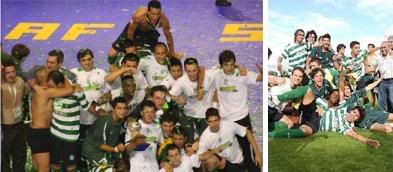 Campeões em Futsal e em Juniores