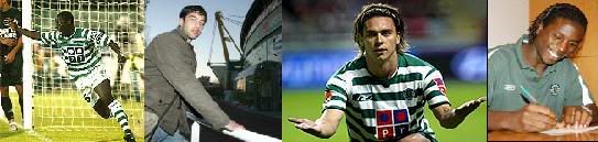 Lourenço, Carlos Saleiro, Mauricio Pinilla e Silvestre Varela