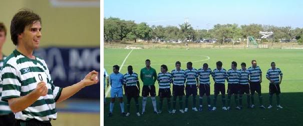 Gonçalo Alves (Futsal) e Equipa de Juniores que alinhou frente ao Estoril na última jornada
