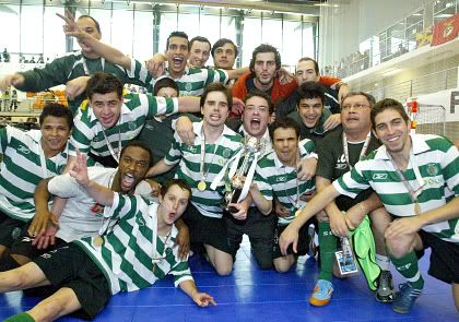 Sporting vencedor da Taça