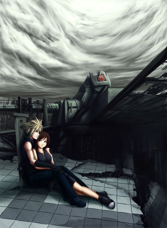 Cloud_and_Tifa_in_Midgard_by_HoZhua.jpg