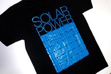 Solar Powered T-shirt (Black)