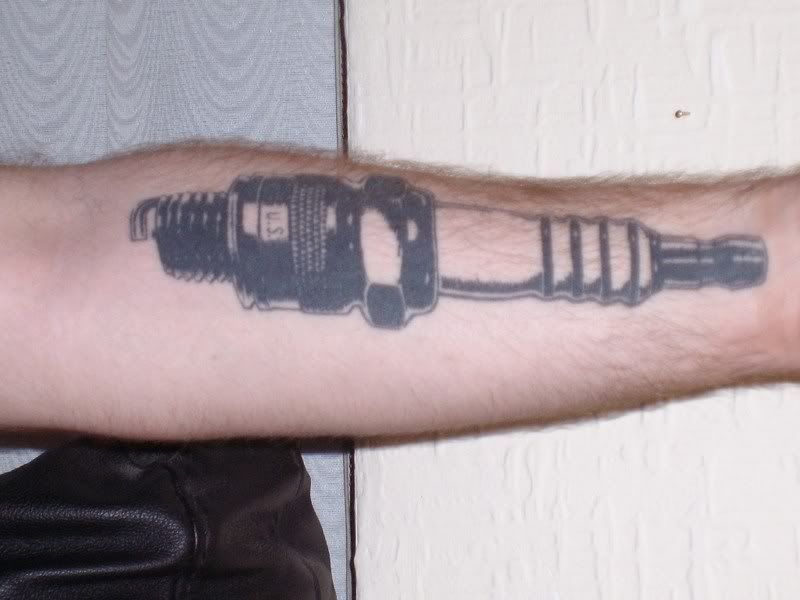 engine tattoo. cool car/engine tattoos - VZi,