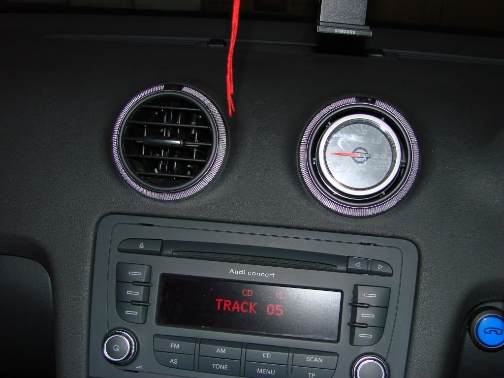 OSIR O pod and DEFI gauge installed.