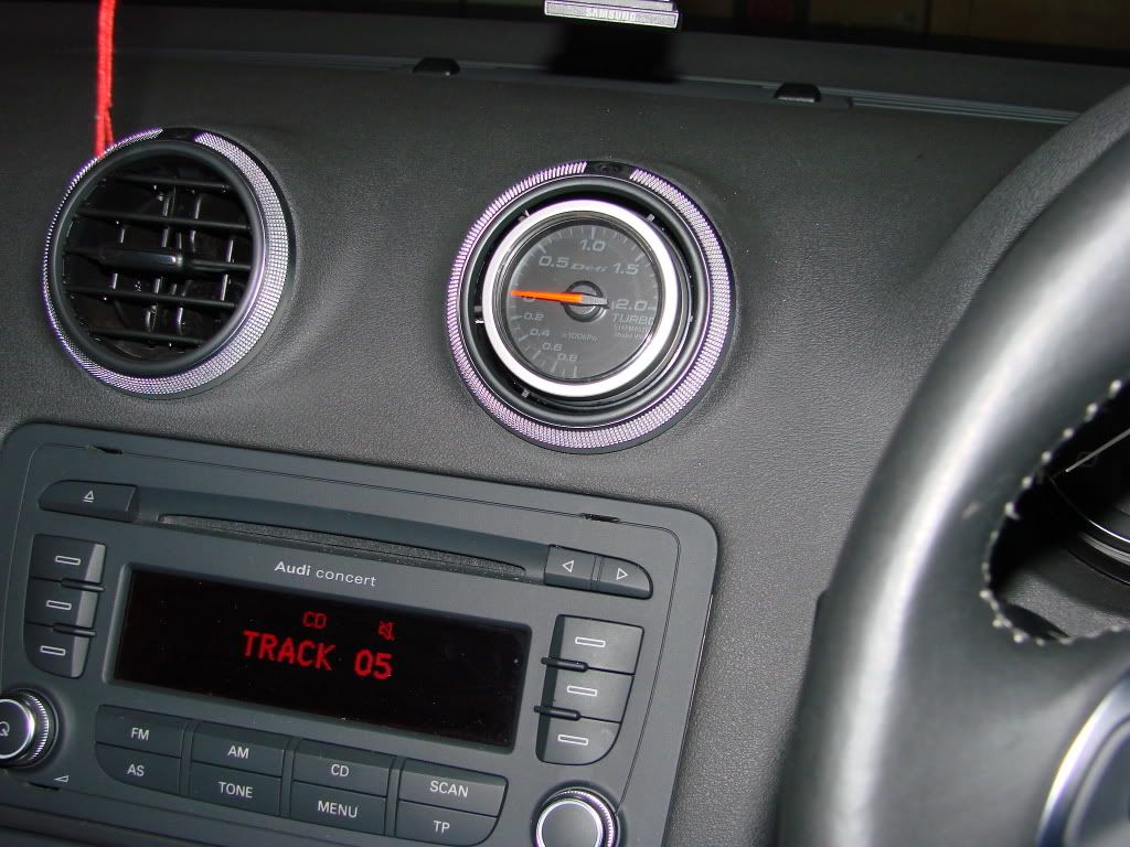 OSIR O pod and DEFI gauge installed.