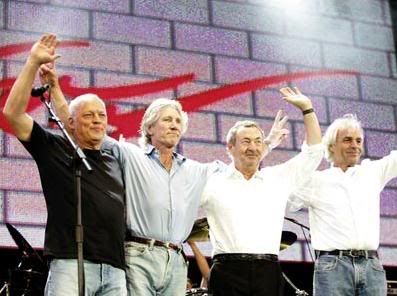 Los Pink Floyd finalmente reunidos, y por una causa mas que noble