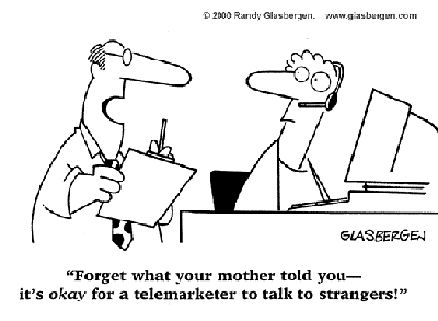 Telemarketers are people too!