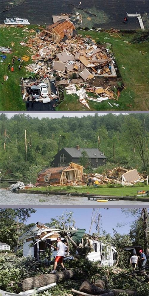 Tornadoes rip Through New Hampshire