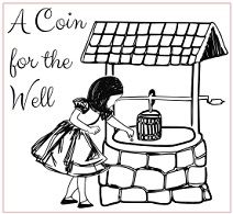 A Coin for the Well banner, A Coin For the Well blog