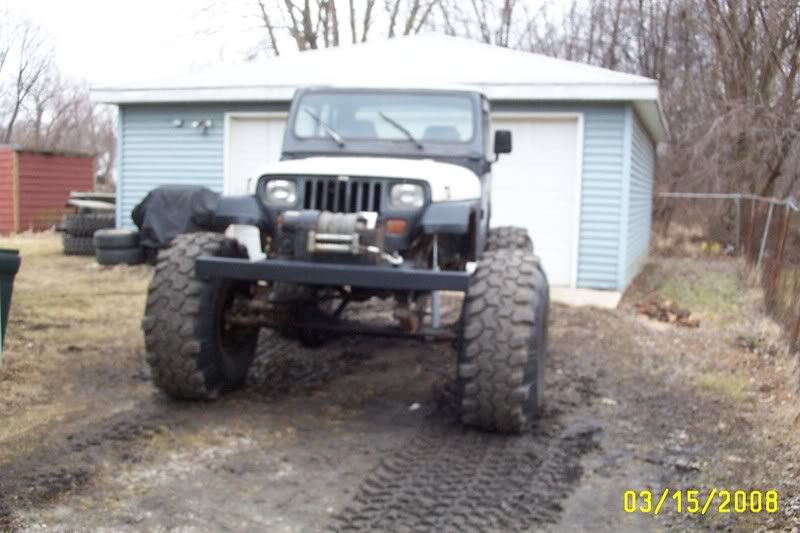 1989 Jeep wrangler axle width