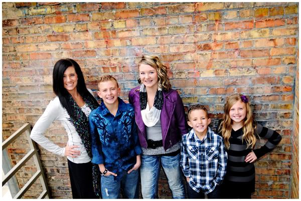 winter family photos