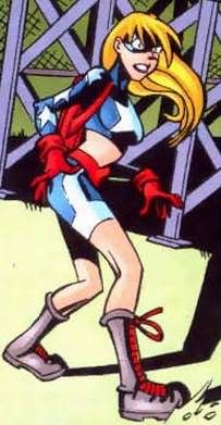 Courtney Whitmore as the Star-Spangled Kid