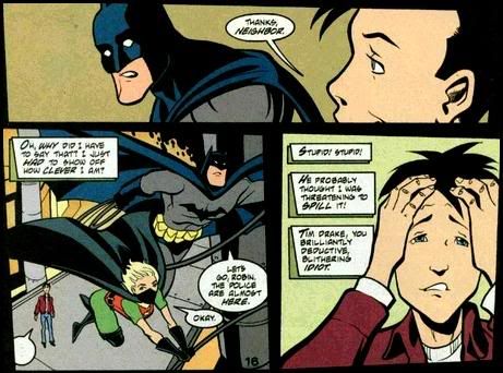 Tim, Batman and Robin