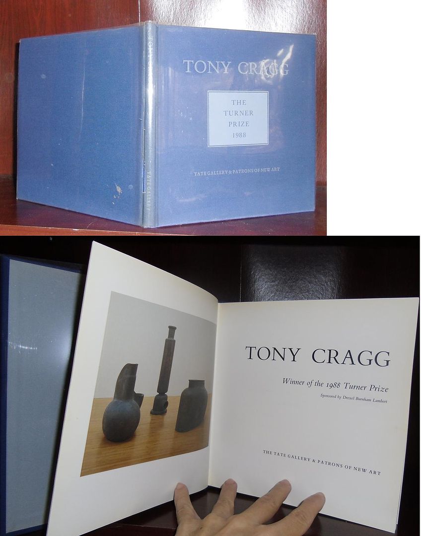 CRAGG, ANTHONY - TONY; SEROTA, NICHOLAS (FOREWORD). - Tony Cragg - Winner of the 1988 Turner Prize
