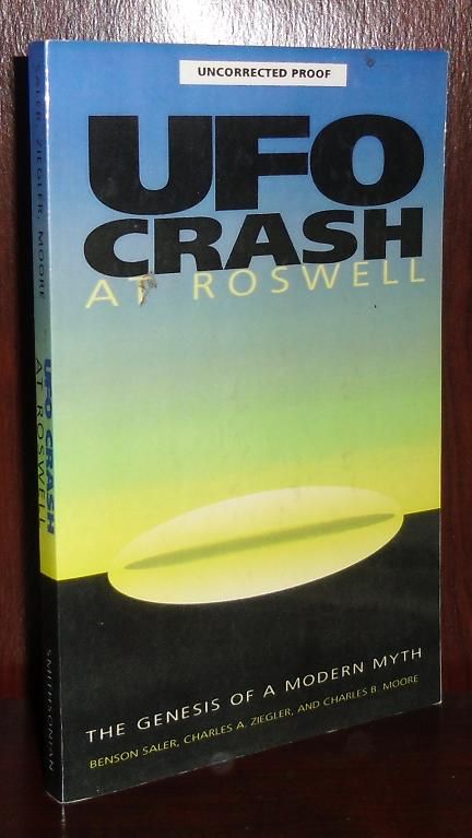 BENSON, SALER - Ufo Crash at Roswell the Genesis of a Modern Myth