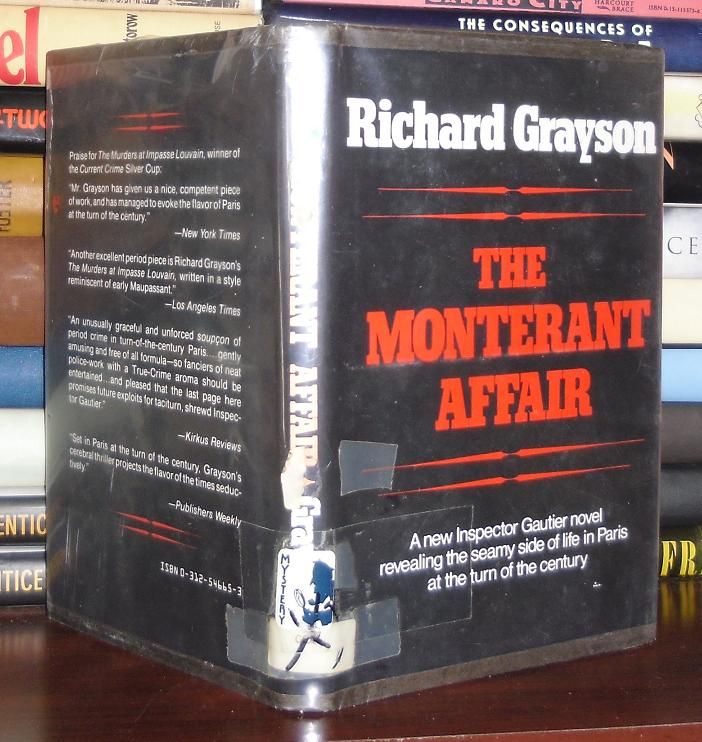 GRAYSON, RICHARD - The Monterant Affair