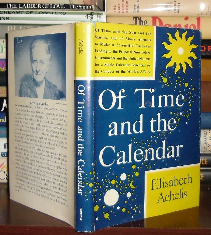 ACHELIS, ELISABETH - Of Time and the Calendar
