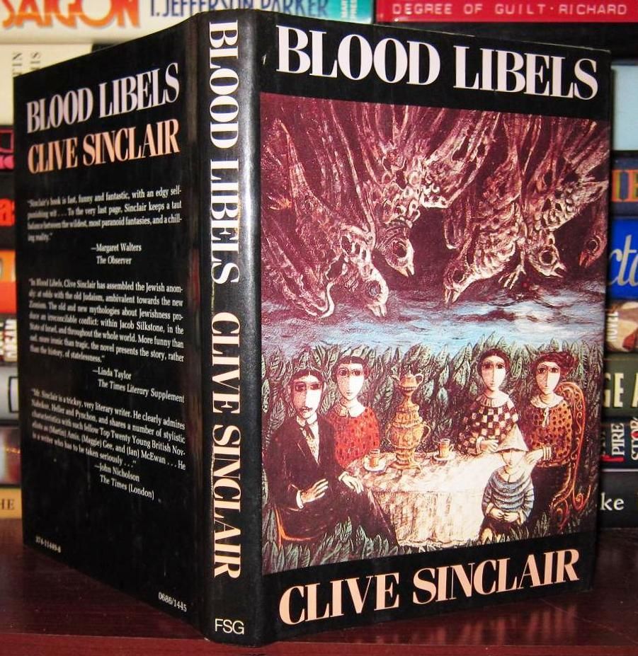 SINCLAIR, CLIVE - Blood Libels