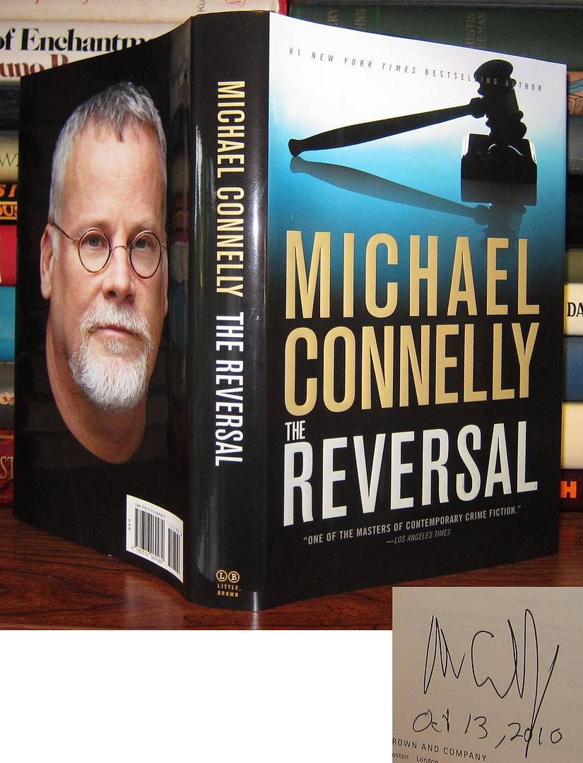 CONNELLY, MICHAEL - The Reversal Signed 1st