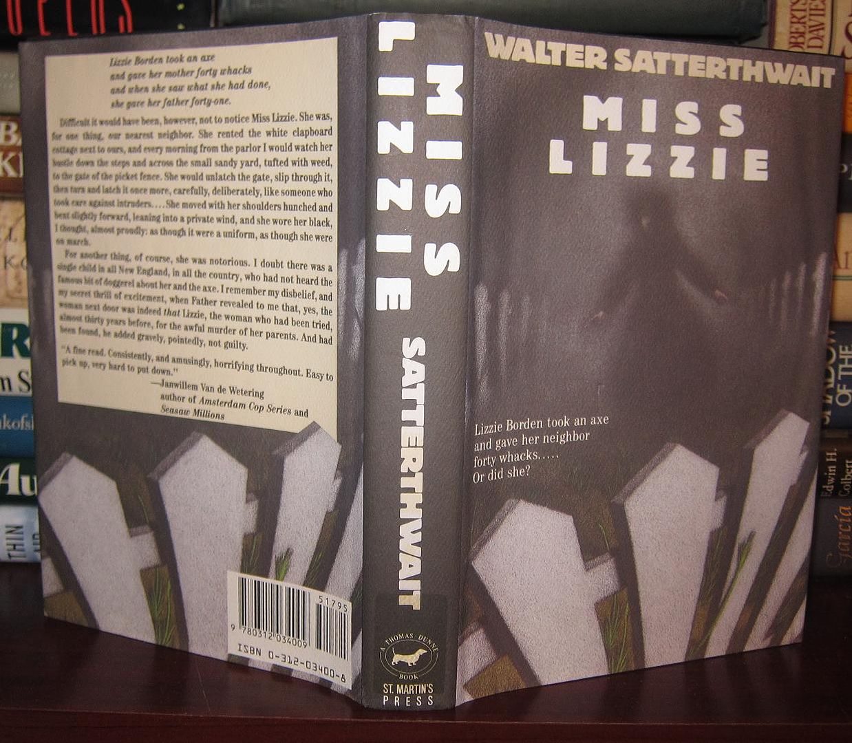 SATTERTHWAIT, WALTER - Miss Lizzie