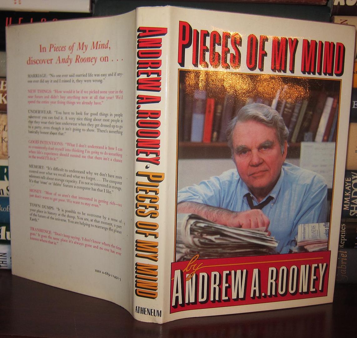 ROONEY, ANDREW A. - Pieces of My Mind